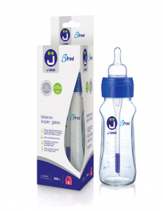 J BIMBI Biberon in vetro 