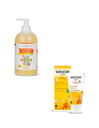 P- Kit Igiene Flora e Weleda