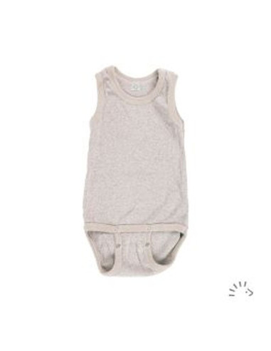 T - POPOLINI Body senza maniche 50/56cm
