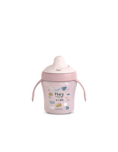 U - SUAVINEX Learning Cup + posate