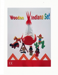 SMALL FOOT Set Gioco "Indiani"