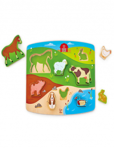 HAPE Puzzle Animali Della...