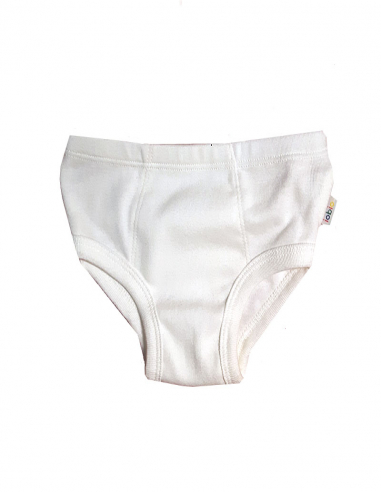POPOLINI Mutandina Bimbo Ecrù 6-8 anni